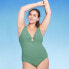 Фото #2 товара Women's Wide Ribbed Ring Medium Coverage One Piece Swimsuit - Kona Sol