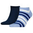 Фото #2 товара TOMMY HILFIGER Duo Stripe Sneaker short socks 2 pairs