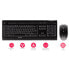 Фото #4 товара Cherry B.Unlimited 3.0 - Wireless - RF Wireless - Mechanical - QWERTY - Black - Mouse included