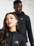 New Balance unisex small logo hoodie in black