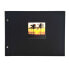 Goldbuch Bella Vista - Black - 40 sheets - Case binding - Paper - Polyurethane - White - 390 mm