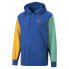 Puma Classics Block Pullover Hoodie Mens Blue Casual Athletic Outerwear 53561958