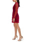 Women's Tiered Lace Mini Dress