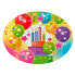 BEST PRODUCTS GREEN Bag With Plates Balloons Design 23 cm 4 Units