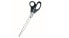 WEDO 977 10N - Straight cut - Single - Black - Stainless steel - Straight handle - Pointed tips
