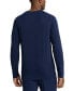 Фото #4 товара Men's Long-Sleeve Crewneck Pajama Shirt