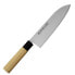 Фото #1 товара Нож кухонный японский Bunmei Santoku 18 см