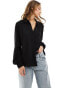 Фото #1 товара JDY long sleeve blouse in black