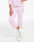 ფოტო #1 პროდუქტის Big Girls Colorblocked Fleece Sweatpants, Created for Macy's