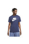Фото #1 товара Футболка мужская Nike M Nsw Tee Icon Futura Navy Blue BV0622-451