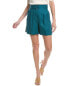 Lafayette 148 New York Degraw Linen Short Women's Green 2