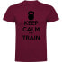 Фото #2 товара KRUSKIS Keep Calm And Train short sleeve T-shirt