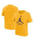 Фото #1 товара Big Boys and Girls Los Angeles Lakers Essential Jumpman Logo T-Shirt