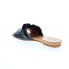 Фото #6 товара Miz Mooz Alena Womens Black Leather Slip On Slides Sandals Shoes