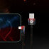 Фото #15 товара Kątowy kabel przewód z bocznym wtykiem USB Iphone Lightning 1m 2.4A czerwony