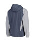 ფოტო #3 პროდუქტის Men's Charcoal D.C. United All-Weather Raglan Hoodie Full-Zip Jacket