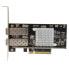 Фото #6 товара StarTech.com 2-Port 10G Fiber Network Card with Open SFP+ - PCIe - Intel Chip - Internal - Wired - PCI Express - Fiber - 20000 Mbit/s - Black - Metallic