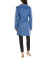 Фото #2 товара Tahari Ella Wool-Blend Overcoat Women's Blue M