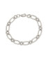 ფოტო #1 პროდუქტის 14K Gold Plated or Rhodium Plated Amoura Link Bracelet