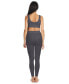 Women's Seamless Ribbed Leggings with Wide Waistband