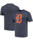 Фото #1 товара Men's Navy Detroit Tigers Weathered Official Logo Tri-Blend T-shirt