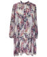 ფოტო #3 პროდუქტის Women's Printed Pleated Dress