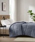 Фото #10 товара Comfort Cool Jersey Knit Oversized Down Alternative Comforter, Full/Queen