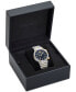 ფოტო #4 პროდუქტის Men's Swiss Two-Tone Stainless Steel Bracelet Watch 43mm