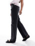 Vero Moda high rise wide leg jeans in black wash