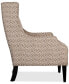 Фото #3 товара Kallison Fabric Wing Chair, Created for Macy's