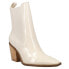 Фото #2 товара Chinese Laundry Tevin Round Toe Chelsea Booties Womens Off White Casual Boots BT