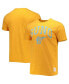 Men's Gold Southern University at New Orleans Knights Bleach Splatter T-shirt