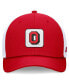 Men's Scarlet/White Ohio State Buckeyes Legacy Rise Mascot Trucker Adjustable Scarlet, White, M/L - фото #3