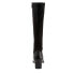 Фото #6 товара Trotters Kirby Wide Calf T2067-001 Womens Black Leather Knee High Boots