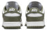 Фото #5 товара Nike Dunk Low "Medium Olive" 防滑 低帮 板鞋 女款 白橄榄绿 / Кроссовки Nike Dunk Low DD1503-120