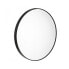 Настенное зеркало Чёрный Алюминий Стеклянный 40 x 2,8 x 40 cm