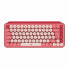 Фото #1 товара Беспроводная клавиатура Logitech 920-010730 испанский Розовый Испанская Qwerty QWERTY