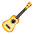 EUREKAKIDS Realistic ukulele with 4 adjustable strings 56 cm