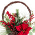 Фото #3 товара Новогоднее украшение Красный Разноцветный ротанг Пластик Ананасы корзина 43,18 cm