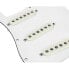 Mojotone 67 Q.Coil Hot Br. Pickguard WH