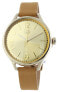 Ice-Watch - Ice Time Beige Gold - Beige Damenuhr mit Lederarmband - 013061 (Medium)