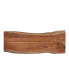 Фото #7 товара Журнальный столик с живым краем дерева Natural Live Edge Wood от Alaterre Furniture