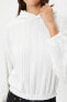 Kadın Kirik Beyaz Sweatshirt