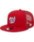 Фото #1 товара Men's Red Washington Nationals Team Color Trucker 9FIFTY Snapback Hat