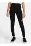 Sportswear Swoosh Yüksek Belli Siyah Kadın Taytı - Siyah Dr5617-010