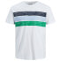 ფოტო #3 პროდუქტის JACK & JONES Sunset Stripe short sleeve T-shirt