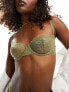 Фото #1 товара Calvin Klein unlined lace bra in khaki