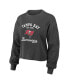 Фото #4 товара Пижама WEAR by Erin Andrews Pewter Tampa Bay Buccaneers Waffle Knit