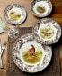 Woodland Pheasant 4 Piece Dinner Plates, Service for 4