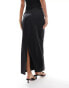 Фото #2 товара 4th & Reckless tailored maxi skirt co-ord in black